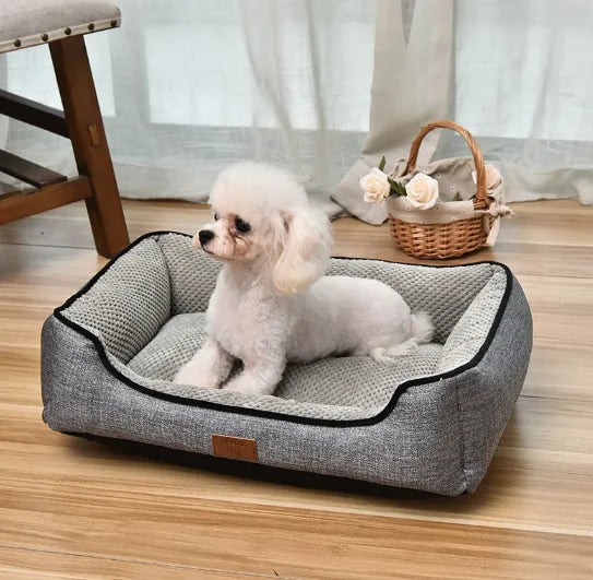 Rectangle Padded Pet Bed