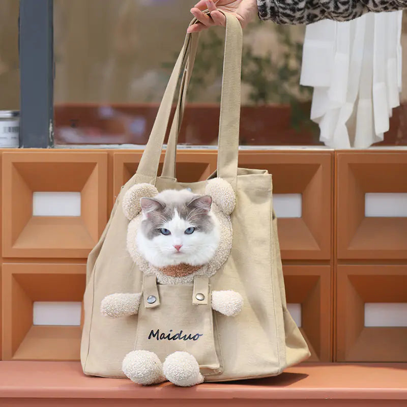 Cat Carrier Shoulder Bag for Pets