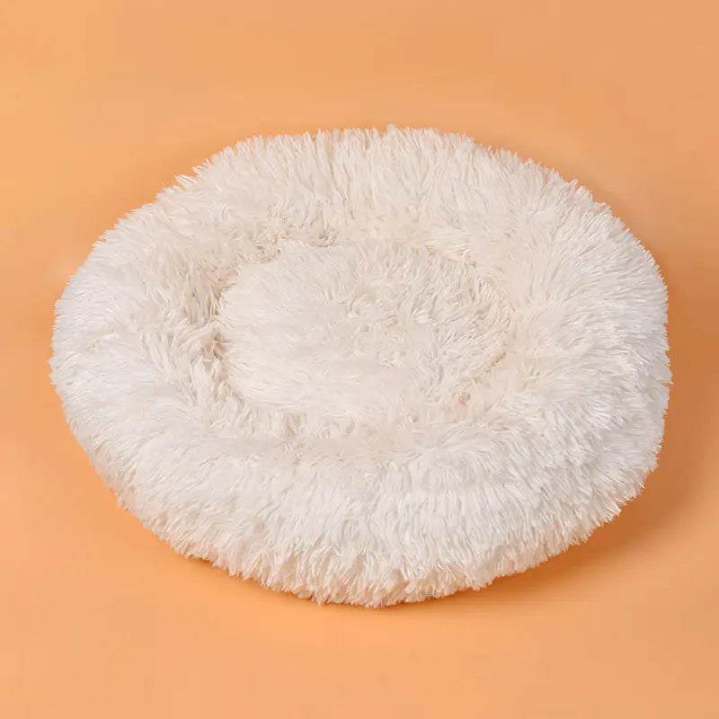 New Dog Bed - Plush Round Pet Mat for Cats and Dogs