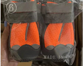 Non-Slip Dog Shoes - Breathable & Durable (Set of 4)