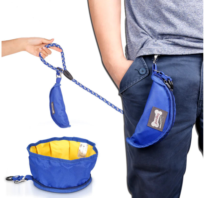 Portable Waterproof Foldable Dog Bowl for Pets