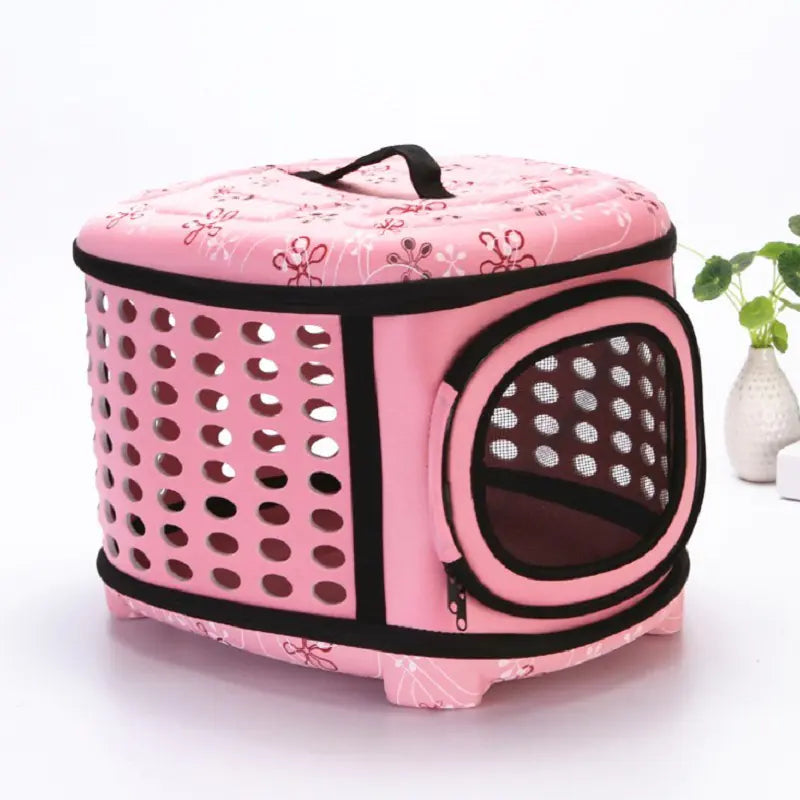 Foldable Pet Carrier, Breathable Design