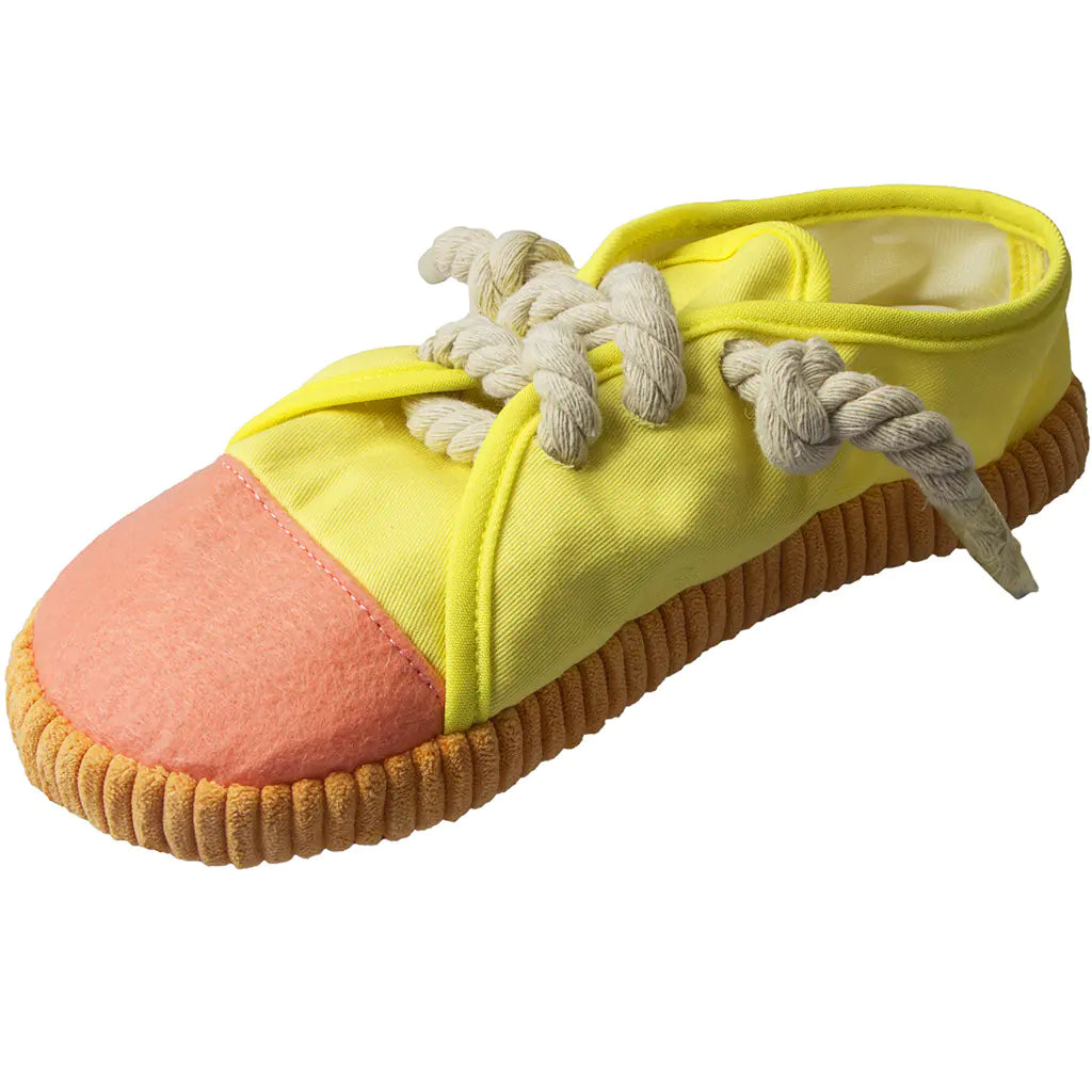 Canvas Shoes Sound Chewable Toy
