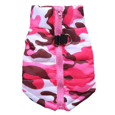 Waterproof Camouflage Dog Vest for Autumn/Winter