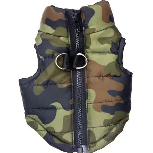 Waterproof Camouflage Dog Vest for Autumn/Winter