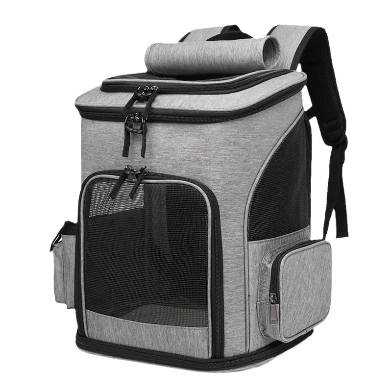 Large Capacity Breathable Pet Carrier Backpack for Cats/Dogs