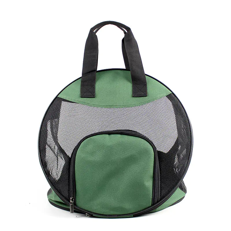 Portable Breathable Cat Carrier Bag (Foldable Design)