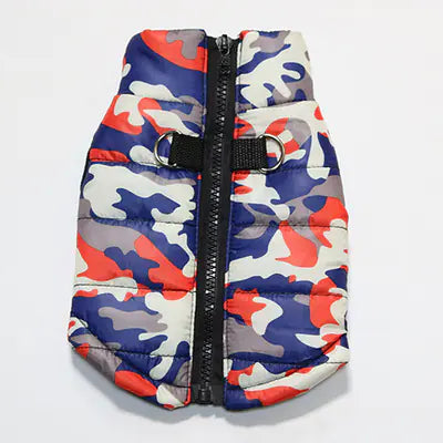 Waterproof Camouflage Dog Vest for Autumn/Winter