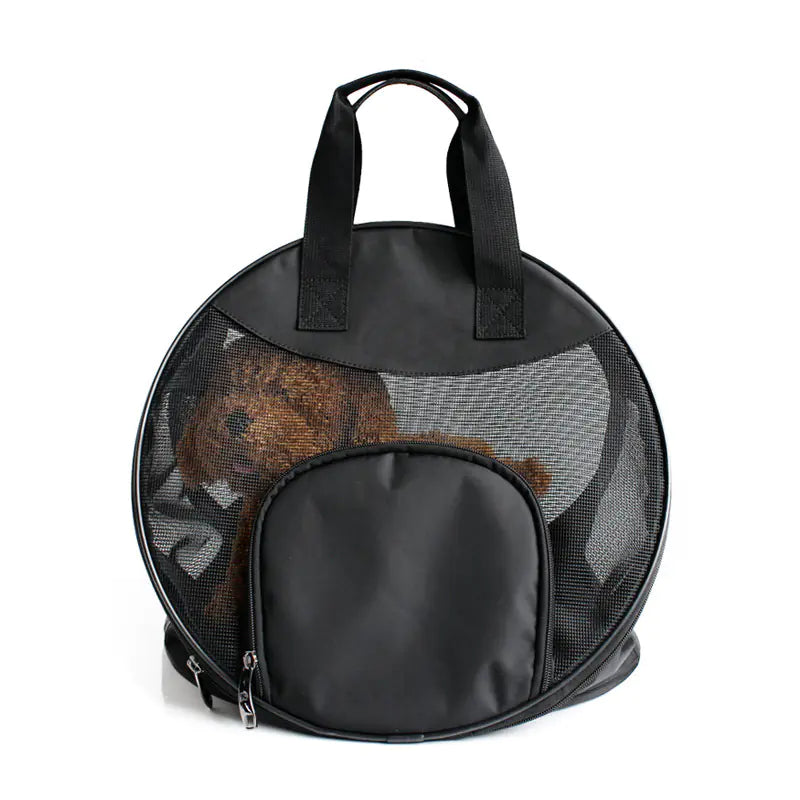Portable Breathable Cat Carrier Bag (Foldable Design)