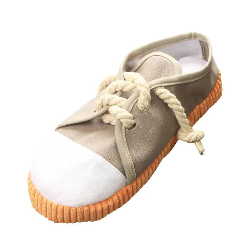 Canvas Shoes Sound Chewable Toy