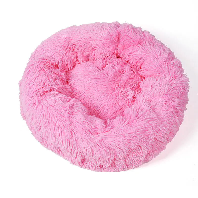 New Dog Bed - Plush Round Pet Mat for Cats and Dogs