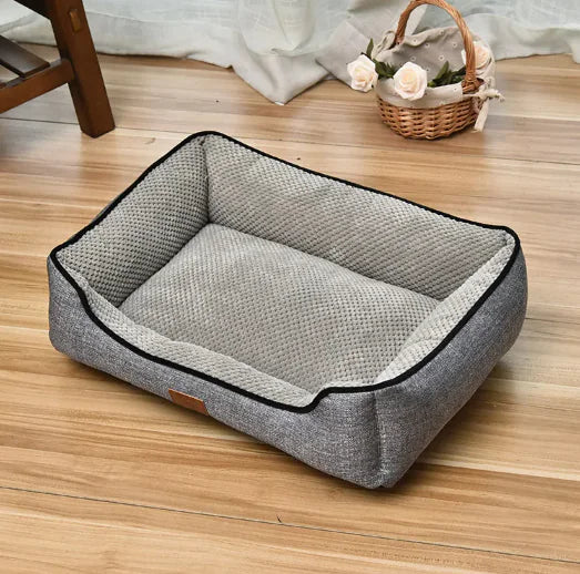 Rectangle Padded Pet Bed