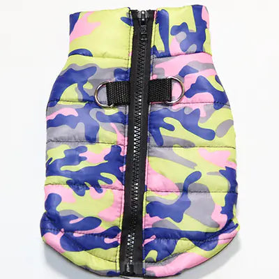 Waterproof Camouflage Dog Vest for Autumn/Winter