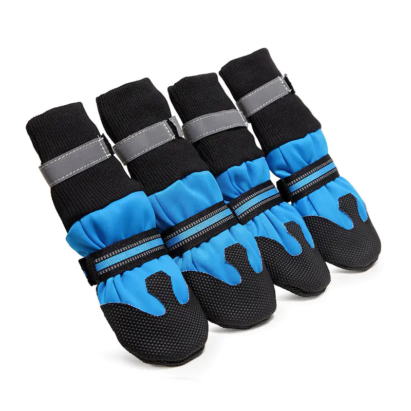 Large Dog Winter Walking Shoes with Non-Slip Sole